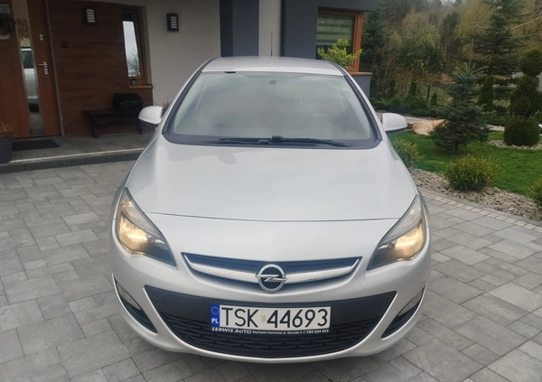 Opel Astra cena 28900 przebieg: 180000, rok produkcji 2015 z Kielce małe 121